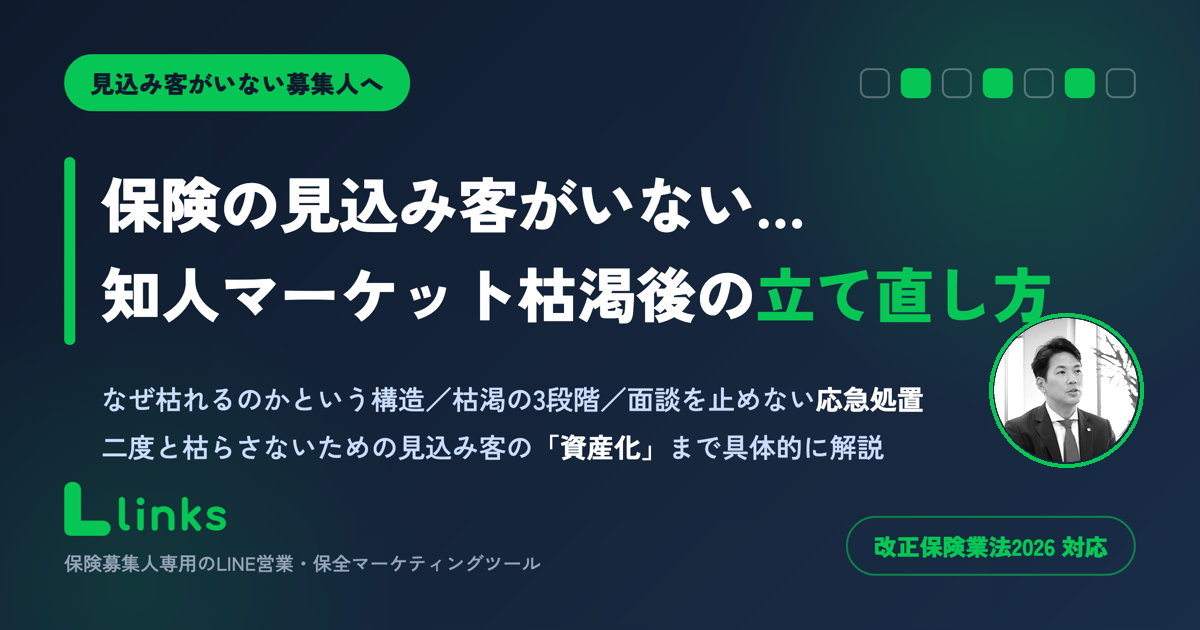 見込み客がいない時の対処法